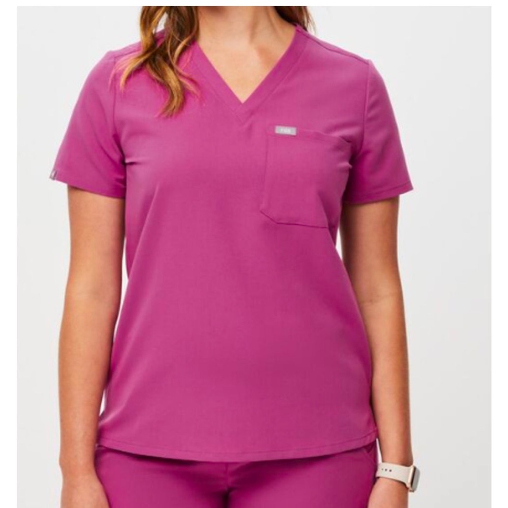 Figs Bright Fuchsia Set